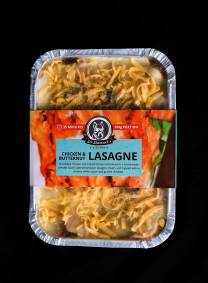 CHICKEN & BUTTERNUT LASAGNE